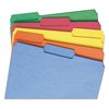 Smead Folder Top Tab, Assorted, PK100, Tab Cut: 1/3 11993